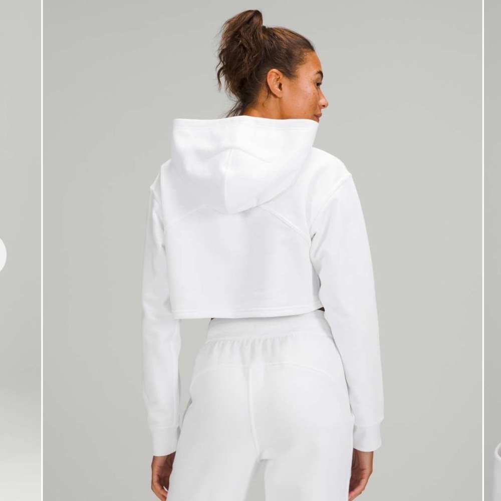 Lululemon All Yours Cropped Hoodie